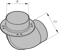 Колено 70/70, di = 70 mm, da = 72 mm купить в Нижневартовске
